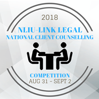 NLIU – LINK LEGAL NATIONAL CLIENT COUNSELLING COMPETITION, September 7 to 9, 2018.